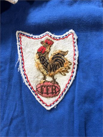 Rugby Union - Jersey Game worn - 1958 French Jersey # 13